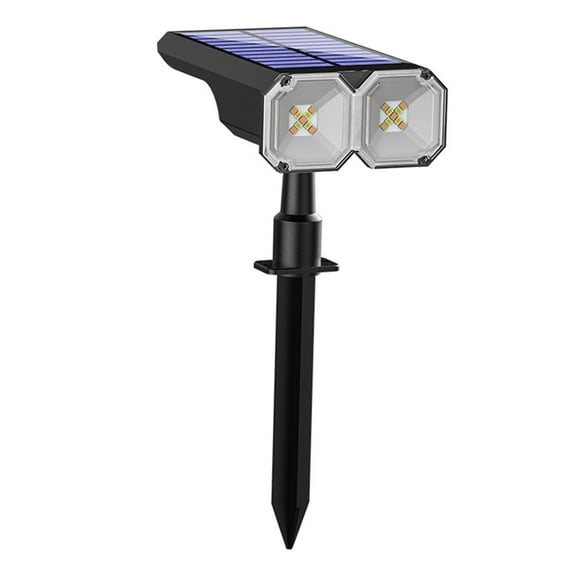 RKSTN Lights LED Outdoor Solar Lights, Land-scape Spotlights, Garden Lights, Wireless Solar Powered Outdoor Lights/Lighting For Yard, Walkway Lights