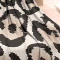 thumbnail image 3 of Beige and Black Leopard Pattern Blanket,Comfortable Soft Flannel Throw Blanket,All Season,Warm Lightweight Blankets for Sofa Bed Couch Living Room Chair,30"x40", 3 of 4