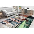 thumbnail image 3 of Home Decor Rug, Landscape Rugs, Contemporary Rug, Grand Canal Landscape Rugs, Salon Rug, Bath Rugs, Kitchen Rug, Custom Rugs, Kitchen Rugs, 2.6'x4' - 80x120 cm, 3 of 8