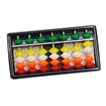 thumbnail image 3 of profesional con de colores, herramienta de cálculo matemático, juguete educativo con botón de , juguete Montessori para niños de siete dígitos Baoblaze Ábaco matemático, 3 of 8