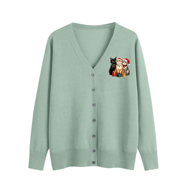 Womens Plus Size Sweaters, Loose Fit Cardigans for Women's Spring Wardrobe
