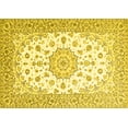 thumbnail image 1 of Ahgly Company Indoor Rectangle Persian Yellow Traditional Area Rugs, 2' x 4', 1 of 4