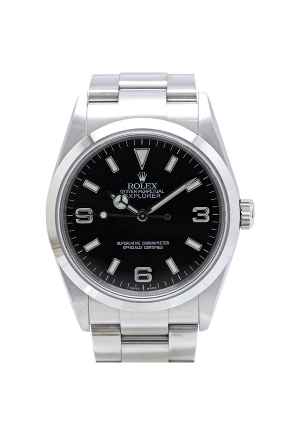 Pre-Owned ROLEX Explorer 1 114270 Men's Watch, Stainless Steel, 40459
