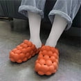 thumbnail image 4 of Cómodas zapatillas , sandalias deslizantes, zapatillas de para mujeres, hombres, , dormitorio, exterior, ar, playa , Naranja 39 Naranja 39 Yinane Chanclas Sandalias Chanclas, 4 of 8