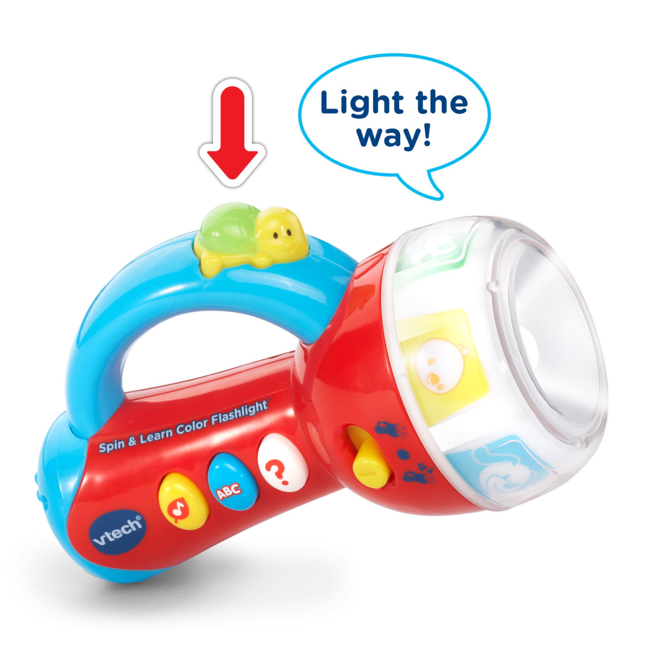 VTech Spin & Learn Color Flashlight Baby and Toddler Toys