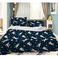 thumbnail image 2 of 3D Hand Drawn Space Astronaut Quilt Cover Set Bedding Set Duvet Cover, 2 of 3