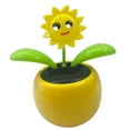 thumbnail image 4 of Juguete de Flor de Baile con Energía Solar, Decoración de Salpicadero de Coche, Juguete de Planta de Bobble, Maceta de Baile Oscilante, Escritor Girasol BLESIY Flip Flap Pot Swing Toy, 4 of 8
