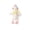 Pink-White, variant on Blue-White Mouse Handmade Amigurumi Stuffed Toy Knit Crochet Doll VAC