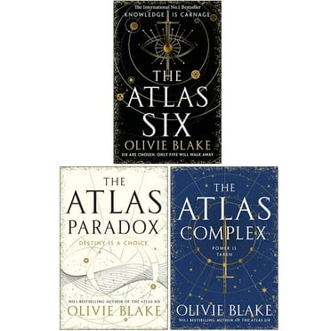 Atlas Series 3 Books Collection Set By Olivie Blake (The Atlas Six, The Atlas Paradox & The Atlas Complex)