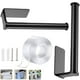 thumbnail image 4 of Gibobby Papel higiénico Papel Toallero de baño Estante de cocina de Inodoro Cocina de inoxidable, y bar(Negro), 4 of 5