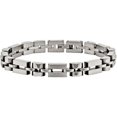thumbnail image 2 of Stainless Steel Brushed and Polished Bracelet, 2 of 7