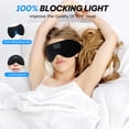 thumbnail image 2 of Bluetooth Sleep Mask with Headphones Bluetooth 5.2 Wireless, 3D Eye Mask for Sleeping Built-in HD Music, Microphone for Calls, Sleep Headphones for Side Sleepers Travel Yoga Meditation, 2 of 9