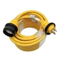 thumbnail image 2 of Parkworld 61568 RV Shore Power Extension Cord, NEMA L5-30 Twist Lock 30A Extension Cord, Female with Seal Collar, Yellow (100FT), 2 of 6