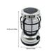 thumbnail image 5 of Wosthever Lámpara de queroseno con energía Solar, estilo Retro, luz de llama para acampar, 12 LED, interruptor de perilla USB, linterna, luces nocturnas carpas Wosthever OD028084-00, 5 of 6