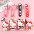 thumbnail image 2 of LLavero de Anime Kawaii Sanrio Hello Kitty, soporte colgante, llavero de coche, bolsa de teléfono móvil, joyería colgante, regalos para niños YAOSANBAO BAO unisex, 2 of 2