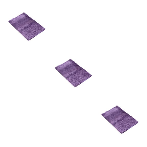 Yuarrent Alfombra De Chenilla - Absorción Rápida Y Fuerte Sin Derrame Textura Agarre Fuerte Absorbente Púrpura Claro 40cm * 60cm Type1 NO1