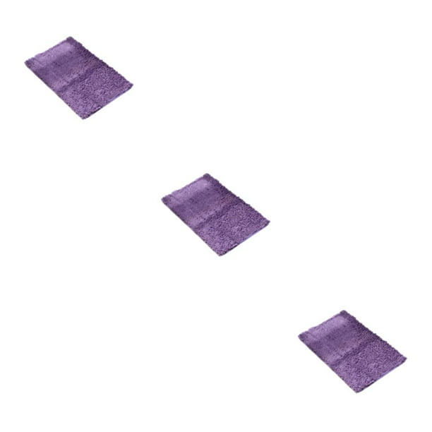 Yuarrent Alfombra De Chenilla - Absorción Rápida Y Fuerte Sin Derrame Textura Agarre Fuerte Absorbente Púrpura Claro 40cm * 60cm Type1 NO1
