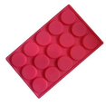 thumbnail image 4 of 15 Grid Round Cake Mold, Diy Silicone Mold, 4 of 5