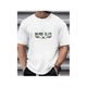 thumbnail image 2 of Men's Digital Printed Minimalist Letter Breathable Top Tee For Adult, Men, Women, Teen, Teenager, Adolescent, Youth., 2 of 8