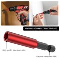 thumbnail image 5 of 10/20Pcs 60mm Magnetic Screwdriver Extension Bit Tips Holder 1/4inch Hex Shank Kit Drill Bit Adapter Sleeve Tools for Nuts, 5 of 5