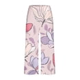 thumbnail image 5 of Women's Pajama Set Short Sleeve Pants Under $15 Casual Printed Sleeveless Round Neck Top Set, 5 of 7