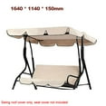 thumbnail image 1 of FlyFlise Outdoor Top Swing Canopy Waterproof Cover Garden Sun Shade, 1 of 8