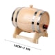thumbnail image 5 of Dispensador de barril de whisky de vino de madera 1L | Mini barril de roble para añejar licores, cócteles, ron, cerveza, tequila | Artesanía de madera natural duradera | Barra de inicio Easy Tap, 5 of 7