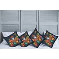 thumbnail image 2 of Ambesonne Fantasy Throw Pillow Cover 4 Pack, Oriental Castles Moon, 18", Multicolor, 2 of 7