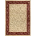 thumbnail image 5 of Transitional 8x10 Area Rug (7'6'' x 9'10'') Oriental Beige, Red Living Room Easy to Clean, 5 of 9