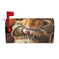 thumbnail image 2 of Lsque Modern Floral Guinea Pig Mailbox Cover Standard Size ,Magnetic Mailbox Covers Post Wraps Letter Box Cover -25.5x21 in, 2 of 9
