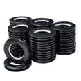 thumbnail image 1 of Curtain Grommet, Inner Diameter 1-9/16"(40mm) Curtain Eyelet Rings Roman Ring kit for Casement Eyelet Tool Accessory (Black), 1 of 5