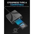 thumbnail image 4 of Lector de tarjetas SABRENT USB Tipo C CFexpress Tipo A CR-CFXA, 4 of 6