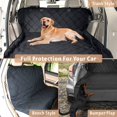 thumbnail image 3 of F-color SUV Cargo Liner para perros – Forro impermeable para carga de mascotas, cómodo protector de parachoques para perro, a prueba de arañazos, antideslizante, ajuste universal, SUV, sedanes, malete, 3 of 5
