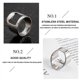 thumbnail image 4 of 32PCS Anillo de barman Anillo de barman Abrebotellas Anillo de acero inoxidable Abrebotellas Anillo abrebotellas para bartenders,B, 4 of 5