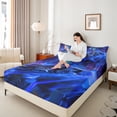 thumbnail image 4 of Manfei Fast Car 3pcs Twin Sheet Sets,Racing Car Twin Fitted Sheet,Extreme Sport Breathable Flat Sheet,Car Room Decorative, 4 of 7