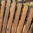 thumbnail image 3 of Spaco Outdoor Wooden Rocking Chair with Rustic High Back, Double-Person Adirondack Rocking Patio Chair with Slatted Seat and Backrest for Outdoor as Backyard, Lawn, Garden, Brown, 3 of 11