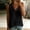 Black(New), variant on PNTUTB Summer Fashion Tops for Women's Sleeveless Tank Tops Solid-Color V-Neck Lace-Up Top Loose Breathable Comfortable Casual Tank Tops