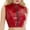 Red, variant on PMVFHDE Women's Leather Nightclub Bodyfitting Glitzy Bright PU Underwear for - Unleash Your Inner Diva with Irresistible Appeal Pink,M