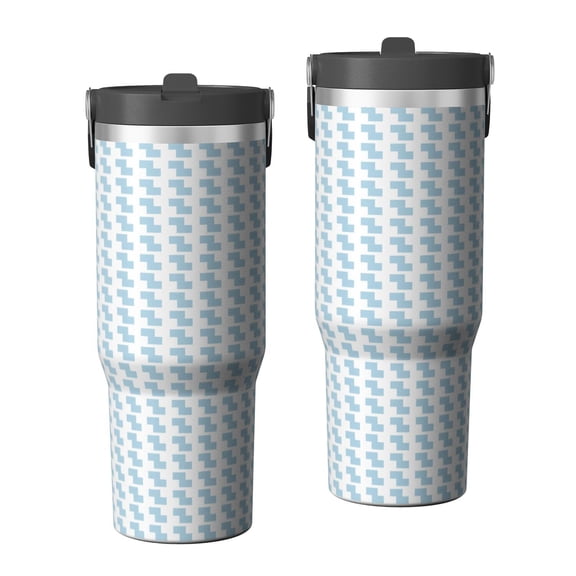 Modern 30oz Handheld Travel Tumbler with Handle – Double Wall Stainless Steel Insulated Cup, Flip Straw Lid, Leak-Proof & BPA-Free for Hot and Cold Drinks – Durable Coffee & Juice Mug Black