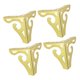 thumbnail image 5 of 4 piezas ahuecadas patas para sofá, muebles, patas de , reempzo de piezaza para sofá, sil, sofá de pzas, tocador y decoración Oro de 10cm Macarena  Patas para gabinetes de sofá, 5 of 7