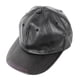 thumbnail image 1 of Gorra de béisbol negra con protección para los oídos, cálida, cómoda, ajustable, informal, elegante, impermeable, de cuero para personas mayores, 1 of 8