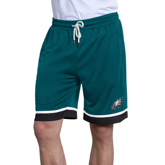 Men's Starter  Midnight Green Philadelphia Eagles Power Play Mesh Shorts