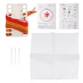 thumbnail image 1 of Embroidery Kit, Soft Embroidery Teaching Kit Sewing Accessories Maple Leaf Embroidery Tools  For Most People Of The Right Age, 1 of 8