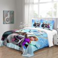 thumbnail image 4 of Duvet Cover Set Frozen D Elsa Pattern Printe Bedding Duvet Cover Set For Kids Children Boys, Soft Microfiber With Closure, 4 of 5