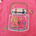 thumbnail image 4 of Toddler Baby Girl Outfits Summer Clothes Set Unicorn Ice Cream Print Ruffle Sleeveless Top and Shorts Set Cute Pattern Printed Outfits 4-5 Years, 4 of 6