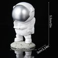 thumbnail image 2 of WREESH Resin Astronaut Decoration Desk Soft Decoration Studio Bookcase Birthday Gift, 2 of 2