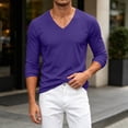 thumbnail image 6 of fatyb Men's Mesh Long Sleeve T Shirts V Neck Breathable Workout Tee Mens Athletic Running Training Tops, 6 of 7