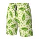 thumbnail image 4 of Fotbe Green Peas Trajes de Baño Estampados para Hombre, Shorts de Verano de Secado Rápido, Ropa de Playa, Bañadores-XX-Large, 4 of 6