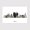 Brno Skyline, variant on Indianapolis Skyline Map Canvas Decor – Sophisticated Geography Wall Art for Bedroom – 8x12 inch