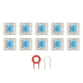 thumbnail image 4 of Clavier 10 Pcs Interrupteurs de Clavier Interrupteur Bleu Structure Exquise pour Remplacement Interrupteurs Mécaniques DIY, 4 of 7
